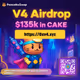 ↪️ 0xv4.xyz - $CAKE Distribution ✔️