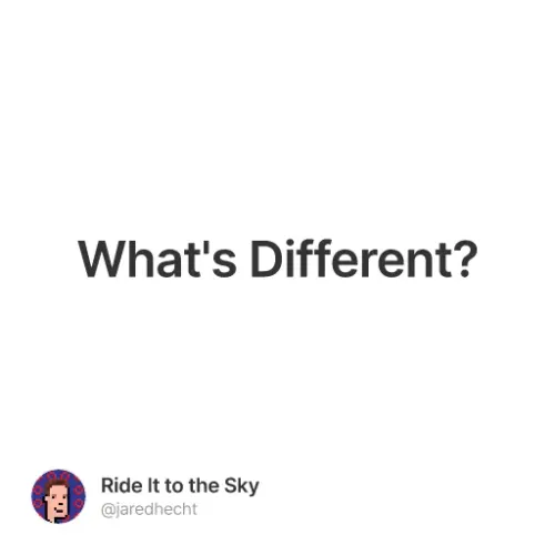 What S Different