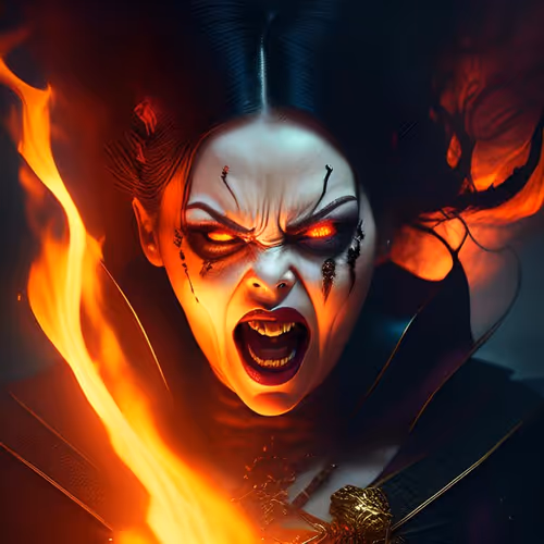 Angry witch burned connext #35