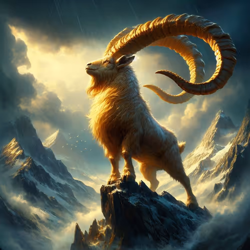 Golden goat