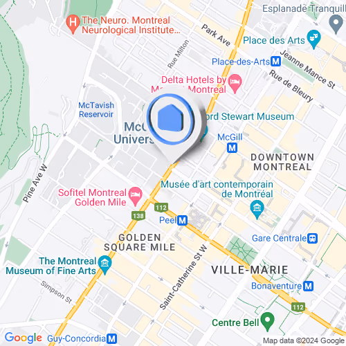 1000 Rue Sherbrooke O, Montréal, QC H3A 3G4, Canada