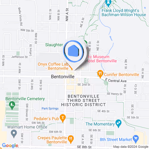 105 N Main St, Bentonville, AR 72712, USA