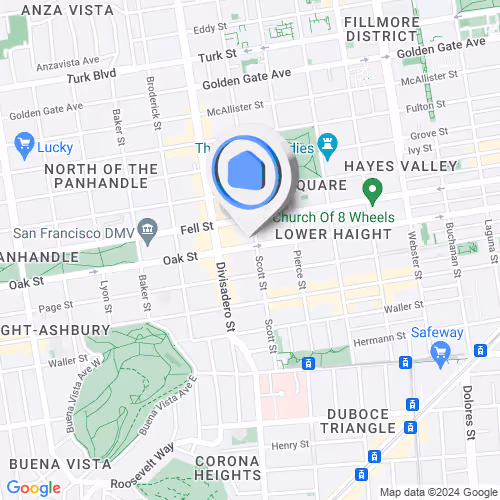 1001 Oak Street, San Francisco, CA, USA
