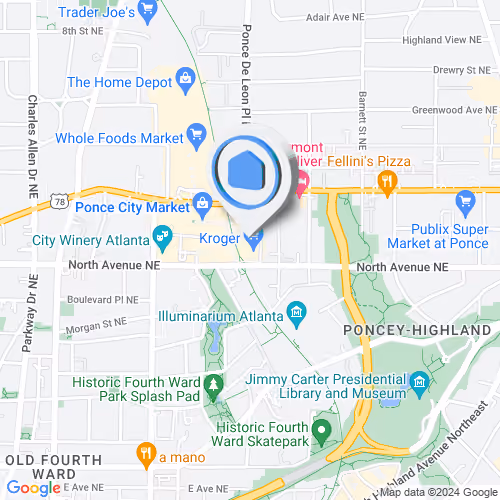 725 Ponce De Leon Ave NE, Atlanta, GA 30306, USA