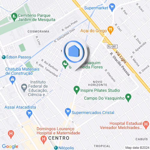Rua Arnaldo Tavares, 86 - Nova Cidade, Nilópolis - State of Rio de Janeiro, Brazil
