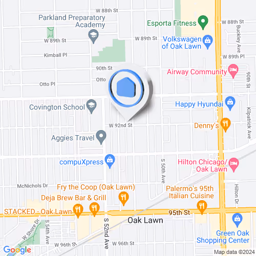 123 Fake Street, Oak Lawn, IL, USA