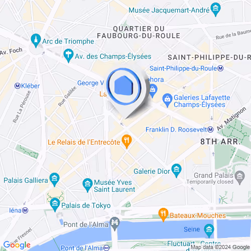 53 Rue Pierre Charron, Paris, France