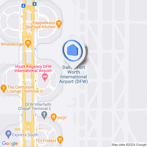 Dallas Fort Worth International Airport (DFW) (DFW), 2400 Aviation Dr, Dallas, TX 75261, USA