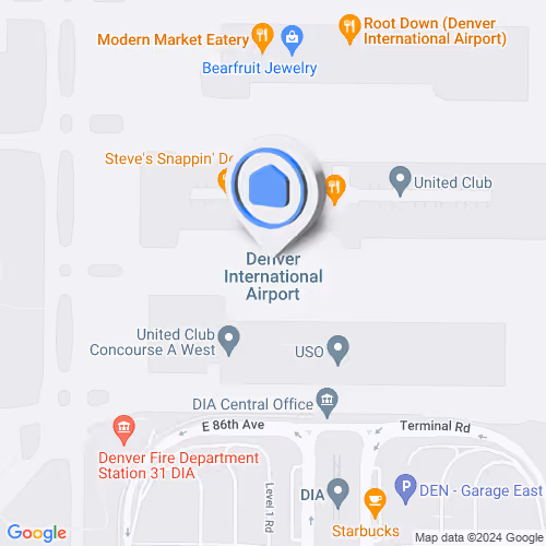 Denver International Airport (DEN), 8500 Peña Blvd, Denver, CO 80249, USA