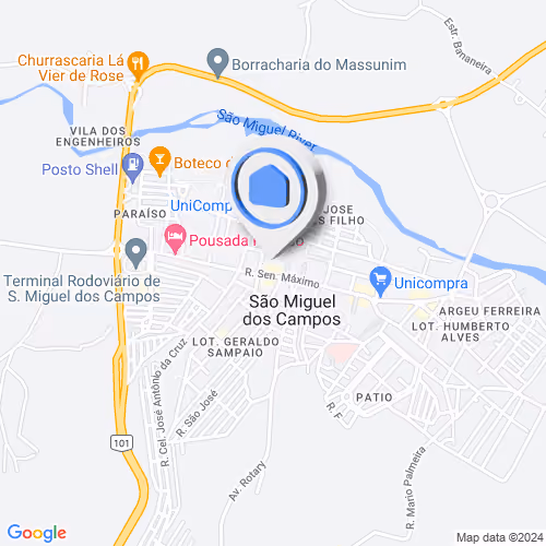 Rua Senador Máximo, 238 - Loteamento Jose Luiz Jatoba, São Miguel dos Campos - State of Alagoas, Brazil