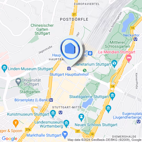 Arnulf-Klett-Platz 1, Stuttgart, Germany