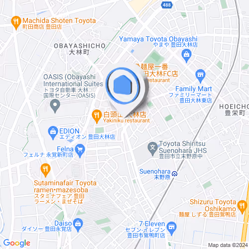 Japan, 〒473-0902 Aichi, Toyota, Ōbayashichō, 11-chōme−７−１１ ＷＡＯＮ