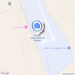 74WX+87H Mosul International Airport, Mosul, Nineveh Governorate, Iraq