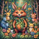 A cheerful forest