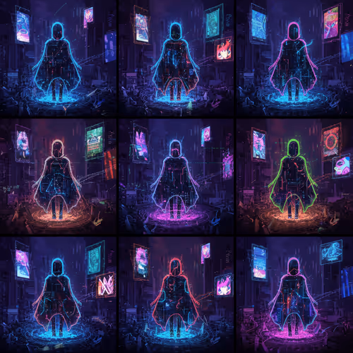 Neon Shadows 144327545