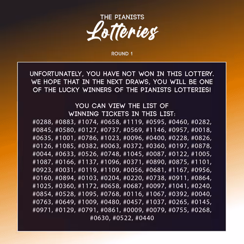 The Pianists Lotteris 1