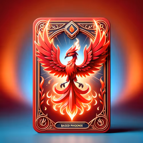 Based Phoenix Card Red Edition