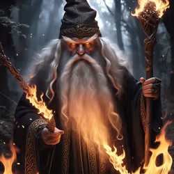 Wizard On Fire