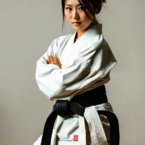 Karate girl