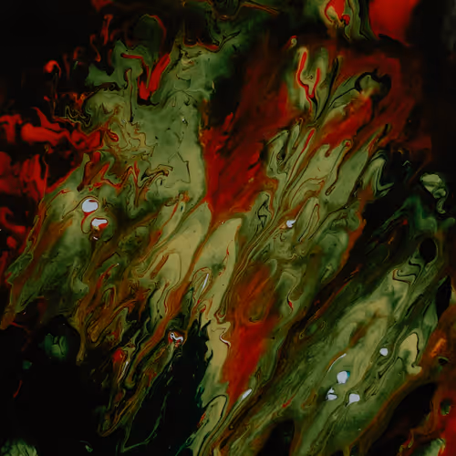 Obstract Acrylic Painting Moment 3