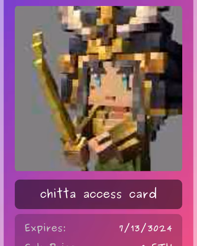 chitta club card