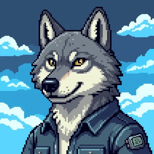 Pixel Wolves 416515677