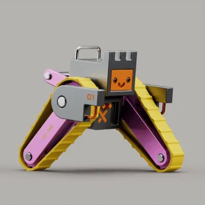1500 Cute Robot #77