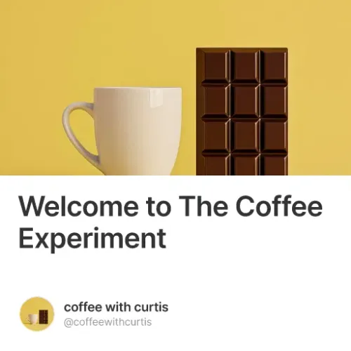 Welcome to The Coffee Experiment #4