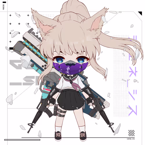 The Girls Of Armament Chibi Royale