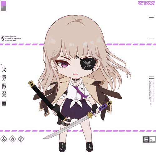 The Girls Of Armament Chibi Royale