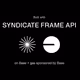SyndicateFrameNFT