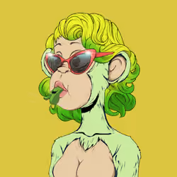 1500 Base Ape Lady  #116