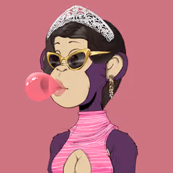 1500 Base Ape Lady  #115