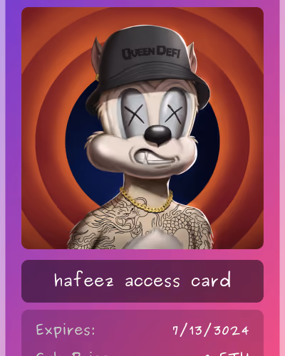 hafeez club card