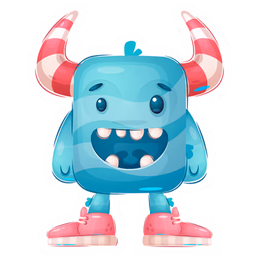 Blue Ice Monster
