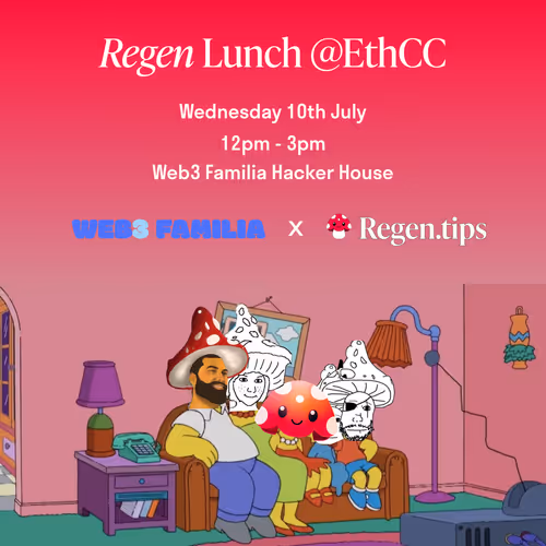 REGEN <> Web3 Familia Lunch Meetup