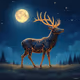 Mythic stag made