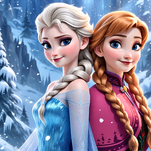 Frozen anime nft