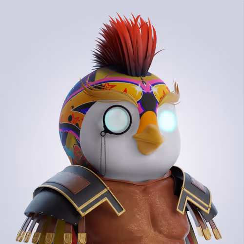 Cute 3d Penguins