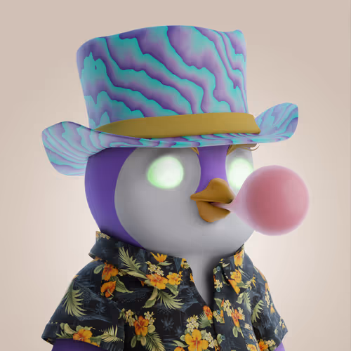 Cute 3d Penguins