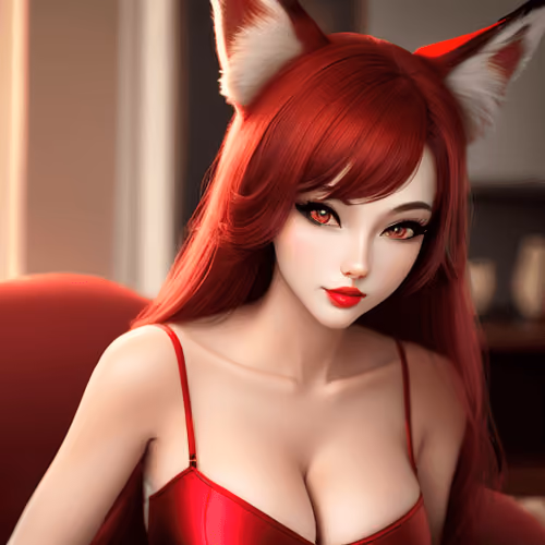 Red FoxGirls On Base #7