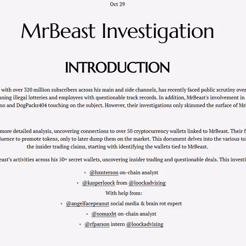 Mrbeast Investigation V2