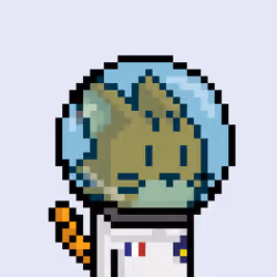 Base Cats Family French Astronaut