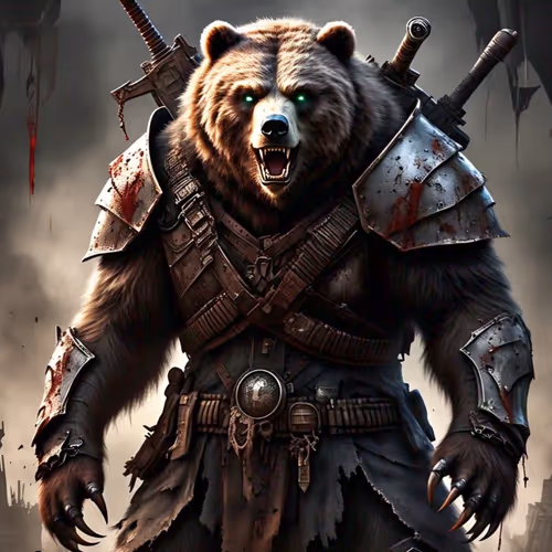Zombie Bear Manly