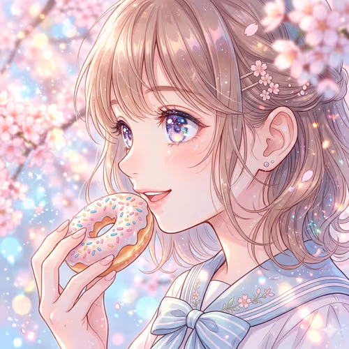Donut Girl Sakura - 3rd Anniversary