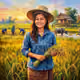 Thai Farmer #2: "Lady Farmer"