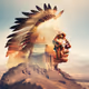 Double exposure of