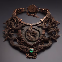 DRAGON NECK PIECE #6661