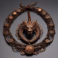 DRAGON NECK PIECE #2031