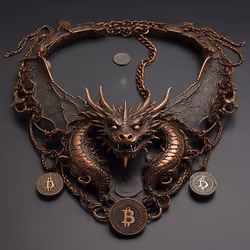 DRAGON NECK PIECE #2088